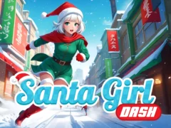 Jwèt Santa Girl Dash sou entènèt