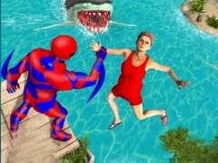 Jwèt Superhero Police Speed Hero Rescue Mission sou entènèt