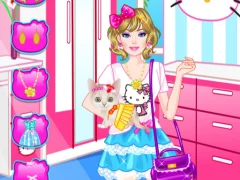 Jwèt Barbie With Kitty sou entènèt