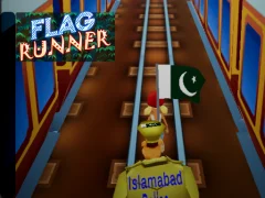 Jwèt Flag Runner sou entènèt