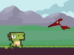 Jwèt Super Dino Run sou entènèt