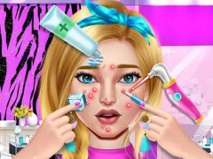 Jwèt Pimple Treatment Makeover Salon sou entènèt