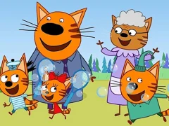 Jwèt Cat Family Educational Games sou entènèt