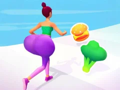 Jwèt Twerk it! body Race 3D sou entènèt