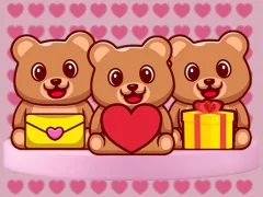 Jwèt Stack Teddy Bear sou entènèt