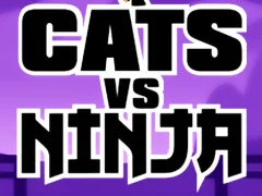 Jwèt Cats Vs Ninja sou entènèt