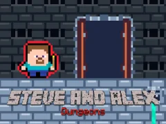Jwèt Steve and Alex Dungeons sou entènèt