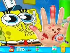 Jwèt Spongebob Hand Doctor sou entènèt