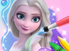 Jwèt Coloring Book For Elsa sou entènèt