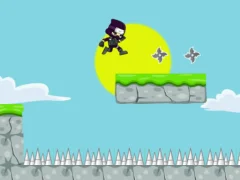 Jwèt Ninja Run Adventures sou entènèt