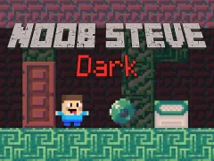 Jwèt Noob Steve Dark sou entènèt