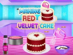 Jwèt Making Red Velvet Cake sou entènèt