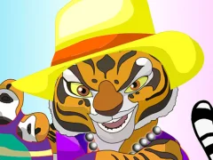 Jwèt Kung Fu Panda Master Tigress sou entènèt