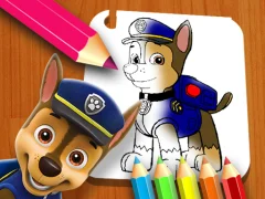 Jwèt Paw Patrol: Coloring Book sou entènèt