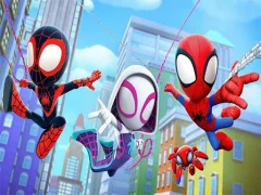Jwèt Spidey and his Amazing Friends Swing Into Action! sou entènèt