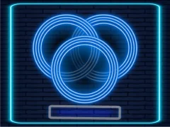 Jwèt Neon Jump sou entènèt