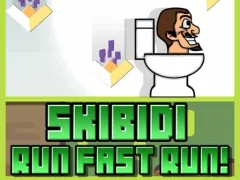 Jwèt Skibidi Run Fast Run! sou entènèt