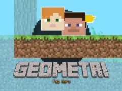 Jwèt Geometri Tag Wars sou entènèt