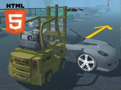 Jwèt ForkLift Real Driving Sim sou entènèt