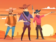 Jwèt Wild West Shooting sou entènèt