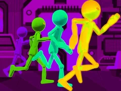 Jwèt Stickman Escape Parkour sou entènèt