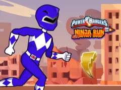 Jwèt Power Rangers Ninja Run sou entènèt