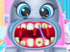 Jwèt Baby Hippo Dental Care sou entènèt