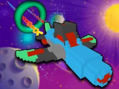 Jwèt Hovering Spaceship sou entènèt