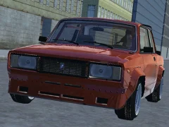 Jwèt Russian Taz Driving II sou entènèt