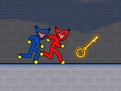 Jwèt Stickman Huggy Party Duo sou entènèt