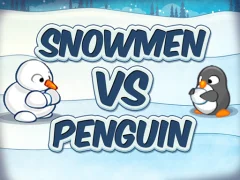 Jwèt Snowmen vs Penguin sou entènèt