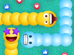 Jwèt Social Media Snake sou entènèt