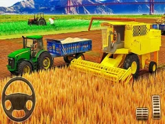 Jwèt US Modern Tractor Farming Game 3D 2022 sou entènèt