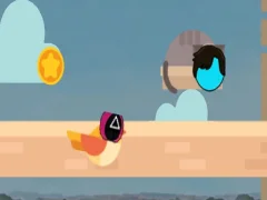 Jwèt Squid Bird Jump 2D sou entènèt