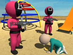 Jwèt Squid Game Dalgona Candy sou entènèt
