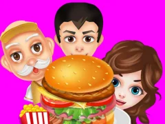 Jwèt Buger Cooking Food Shop sou entènèt
