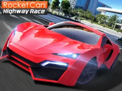 Jwèt Rocket Cars Highway Race sou entènèt
