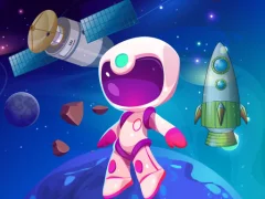 Jwèt Space Attracts sou entènèt