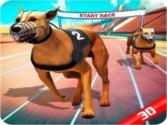 Jwèt Crazy Dog Race sou entènèt