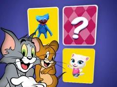 Jwèt Tom and Jerry Memory Card Match sou entènèt
