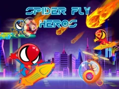 Jwèt Spider Fly Heroes sou entènèt