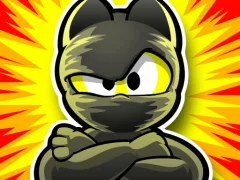 Jwèt Ninja Hero Cats sou entènèt