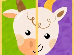 Jwèt Baby Games Animal Puzzle for Kids sou entènèt