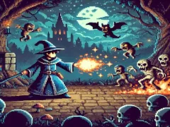 Jwèt Pixel Wizard sou entènèt