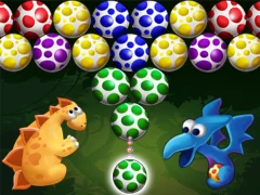 Jwèt Dino Eggs Bubble Shooter sou entènèt