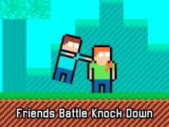 Jwèt Friends Battle Knock Down sou entènèt