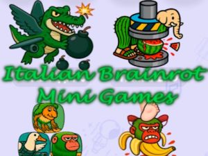 Jwèt Italyen jwèt Mini Brainrot  sou entènèt