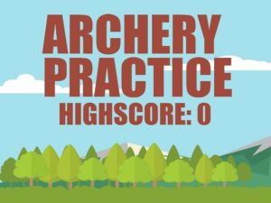 Jwèt Pratik Archery sou entènèt