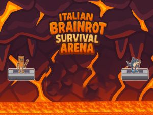 Jwèt Italyen Arena Siviv Brainrot sou entènèt