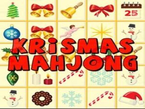 Jwèt Kris-mas majong sou entènèt